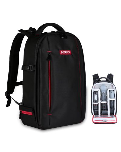 BESCHOI DSLR SLR Camera Backpack Bag Case Waterproof for Canon Nikon Sony (20L)