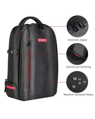 BESCHOI DSLR SLR Camera Backpack Bag Case Waterproof for Canon Nikon Sony (20L) BESCHOI DSLR SLR Camera Backpack Bag Case Waterproof for Canon Nikon Sony (20L)