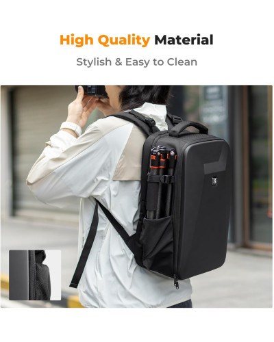 K&F Concept Camera Backpack 22L Nature Wander 10(Black)