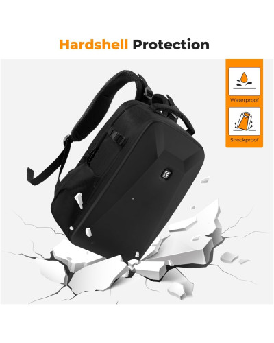 K&F Concept Camera Backpack 22L Nature Wander 10(Black)