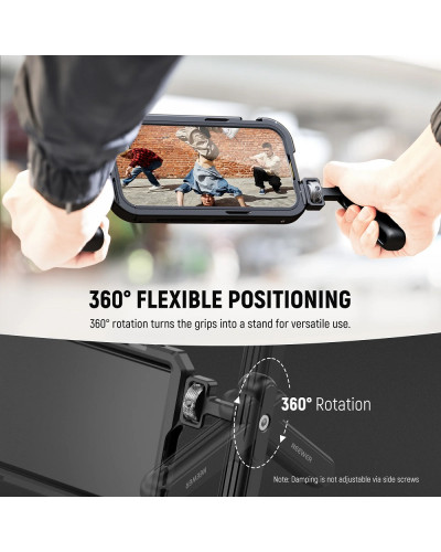 NEEWER PA027 2 Pack Rotatable Phone Side Handle