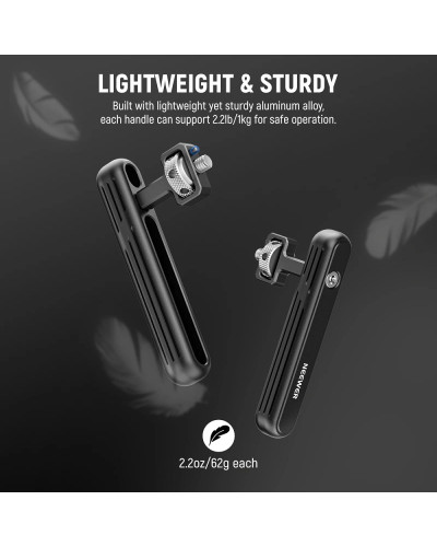NEEWER PA027 2 Pack Rotatable Phone Side Handle