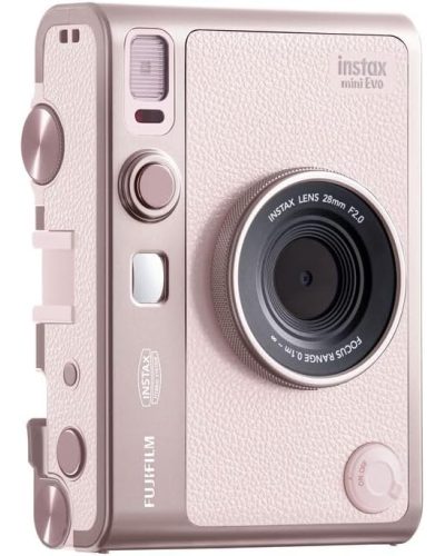 FUJIFILM instax mini EVO Hybrid Instant Camera (Gentle Rose) FUJIFILM instax mini EVO Hybrid Instant Camera (Gentle Rose)