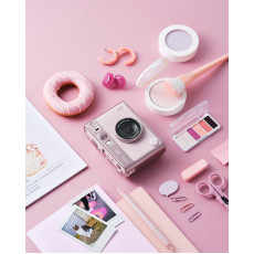 FUJIFILM instax mini EVO Hybrid Instant Camera (Gentle Rose)