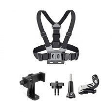 Chest Belt Strap Mount for Phone And Action Camera Insta360 X3 GoPro Hero 12/11/10