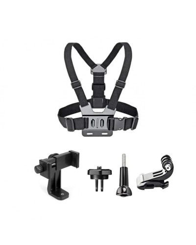 Chest Belt Strap Mount for Phone And Action Camera Insta360 X3 GoPro Hero 12/11/10