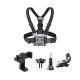 Chest Belt Strap Mount for Phone And Action Camera Insta360 X3 GoPro Hero 13/12/11/10