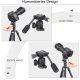 EVUMO Mini 28mm Ball Head Tripod Head with Handle