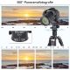 EVUMO Mini 28mm Ball Head Tripod Head with Handle