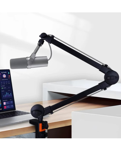 Microphone Boom Arm Universal Adjustable Arm Desktop Stand