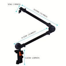 Microphone Boom Arm Universal Adjustable Arm Desktop Stand