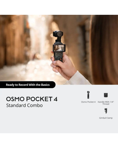 DJI Osmo Pocket 4 Standard Combo