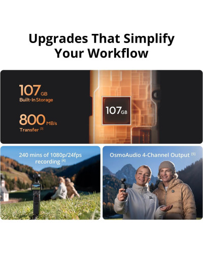 DJI Osmo Pocket 4 Creator Combo