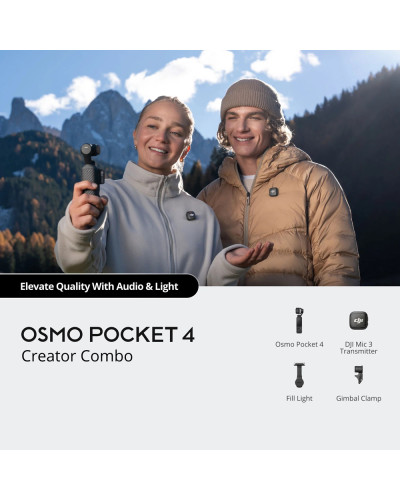 DJI Osmo Pocket 4 Creator Combo
