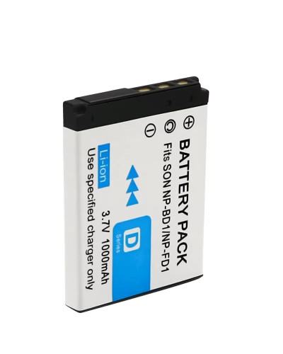 Camera Battery for Sony NP-BD1/NP-FD1 1000mAh