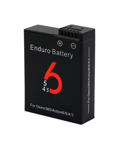 Enduro Rechargeable Li-ion Battery for DJI Osmo 360/Action 6/5Pro/4/3 1770mAh