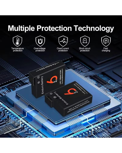 Enduro Rechargeable Li-ion Battery for DJI Osmo 360/Action 6/5Pro/4/3 1770mAh