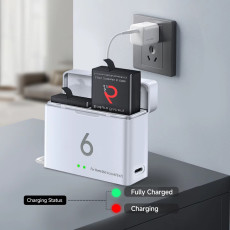 Battery Charger for DJI Osmo 360/ Action 6/5Pro/4/3