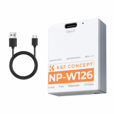 K&F Concept NP-W126 NP-W126S Battery with USB C Fast Charging