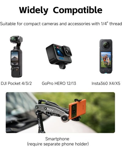 MOVMAX Blade Arm for DJI Pocket 3/4 MOVMAX Blade Arm for DJI Pocket 3/4