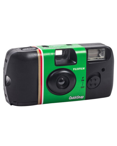 FUJIFILM QuickSnap Flash 400 One-Time-Use Disposable Camera (27 Exposures)