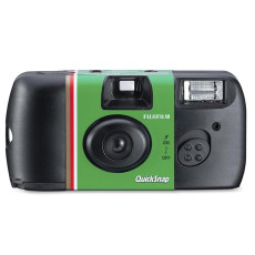 FUJIFILM QuickSnap Flash 400 One-Time-Use Disposable Camera (27 Exposures)