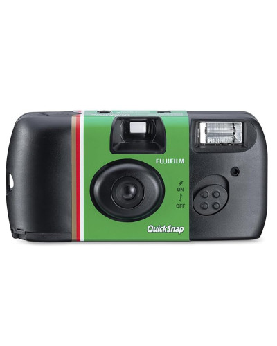 FUJIFILM QuickSnap Flash 400 One-Time-Use Disposable Camera (27 Exposures)