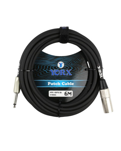 YORX XLR Male to Mono Jack Male Audio Cable 6M