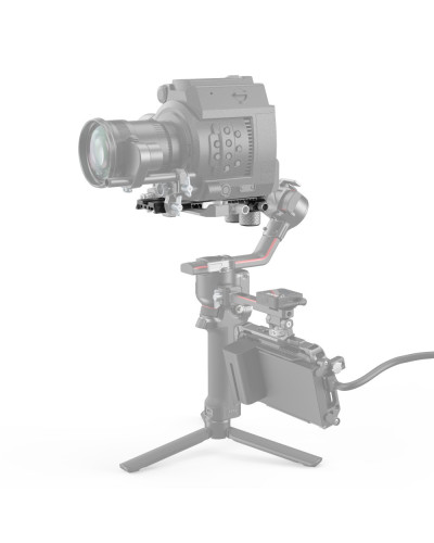 SmallRig Extended Quick Release Plate for DJI RS / RS 2 / RS 3 / RS 3 Pro / RS 4 / RS 4 Pro / RS 5 (Compatible with Manfrotto Specifications)