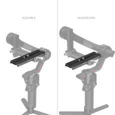 SmallRig Extended Quick Release Plate for DJI RS / RS 2 / RS 3 / RS 3 Pro / RS 4 / RS 4 Pro / RS 5 (Compatible with Manfrotto Specifications)