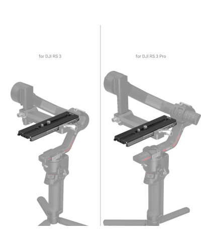 SmallRig Extended Quick Release Plate for DJI RS / RS 2 / RS 3 / RS 3 Pro / RS 4 / RS 4 Pro / RS 5 (Compatible with Manfrotto Specifications)