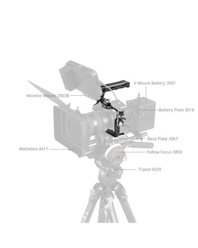 SmallRig Cage Kit for Sony Alpha 7R V / 7 IV / 7S III / 7 V