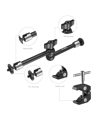 SmallRig Crab-Shaped Clamp for Phones (9.8")