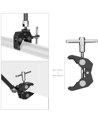 SmallRig Crab-Shaped Clamp for Phones (9.8")