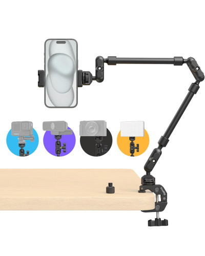 SmallRig Desktop Shooting Magic Arm with Crab Clamp Kit