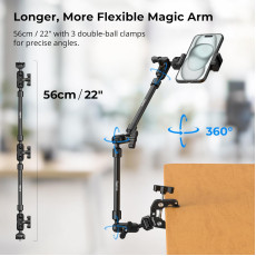 SmallRig Desktop Shooting Magic Arm with Crab Clamp Kit