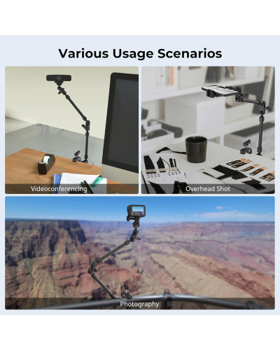 SmallRig Desktop Shooting Magic Arm with Crab Clamp Kit