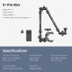 SmallRig Desktop Shooting Magic Arm with Crab Clamp Kit SmallRig Desktop Shooting Magic Arm with Crab Clamp Kit