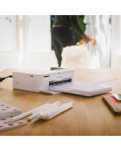 Canon SELPHY CP1500 Compact Photo Printer (White)
