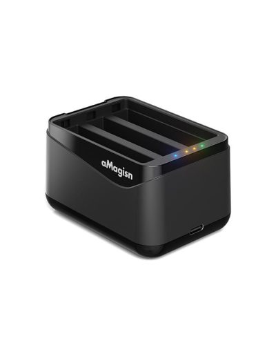 aMagisn Battery Charging Box for Insta360 X5 aMagisn Battery Charging Box for Insta360 X5