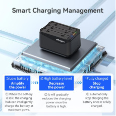 aMagisn Battery Charging Box for Insta360 X5