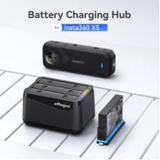 aMagisn Battery Charging Box for Insta360 X5