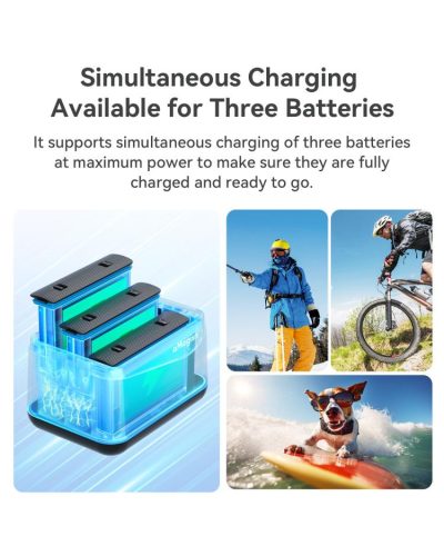 aMagisn Battery Charging Box for Insta360 X5