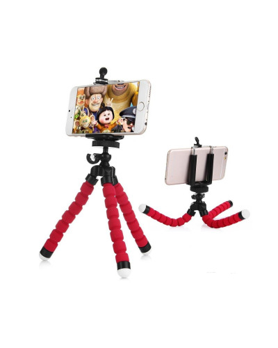 Flexible tripod stand for mobile phones and digital cameras