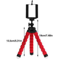 Flexible tripod stand for mobile phones and digital cameras