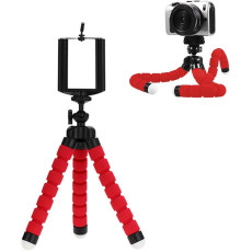 Flexible tripod stand for mobile phones and digital cameras