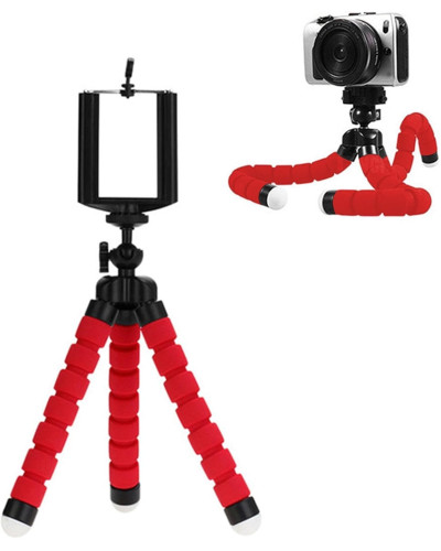 Flexible tripod stand for mobile phones and digital cameras