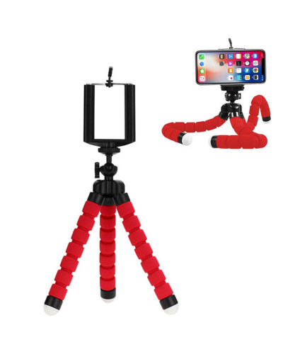 Flexible tripod stand for mobile phones and digital cameras