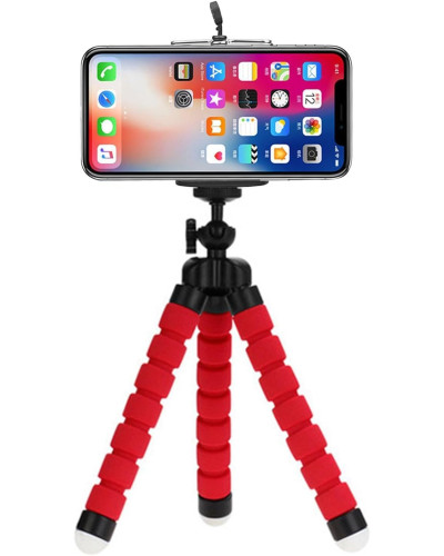 Flexible tripod stand for mobile phones and digital cameras
