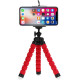 Flexible tripod stand for mobile phones and digital cameras